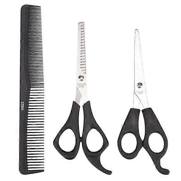 Hair Scissors Set Barber Scissors Set Cutting Scissors for Pets, for Barbers or Home Use - Stainless Steel
