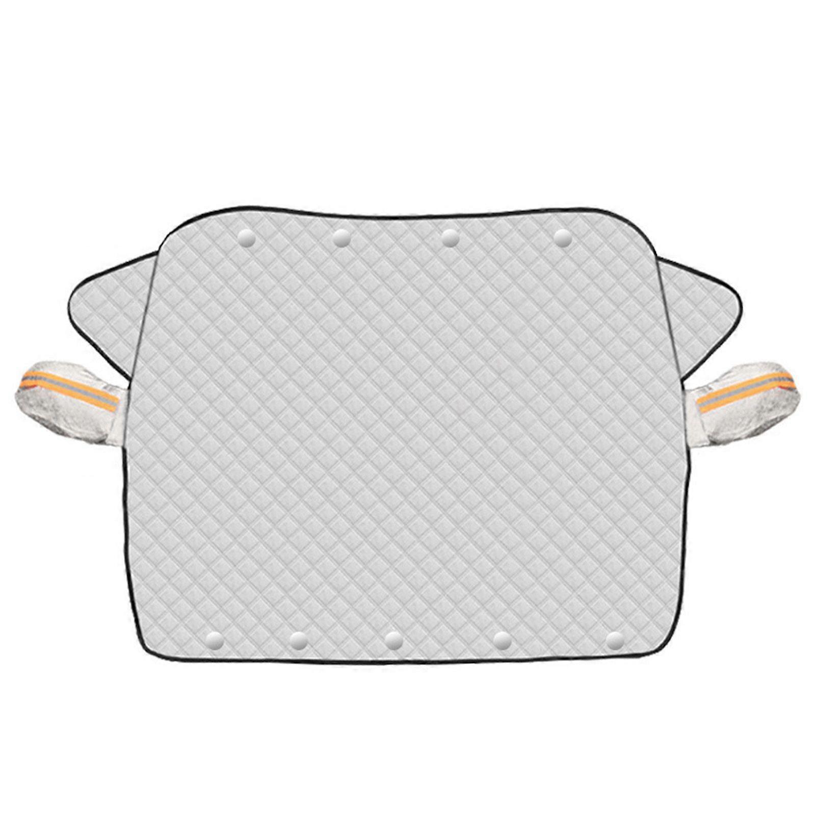 car windshield snow shield with magnets for ice protection