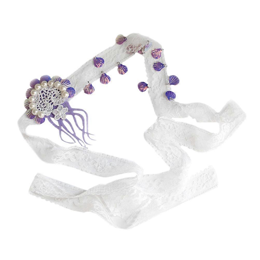 Here's a refined and professional product description for the **Bohemia Bridal Headband**:
### **Bohemia Bridal Headband – Sequined Lace Hairband