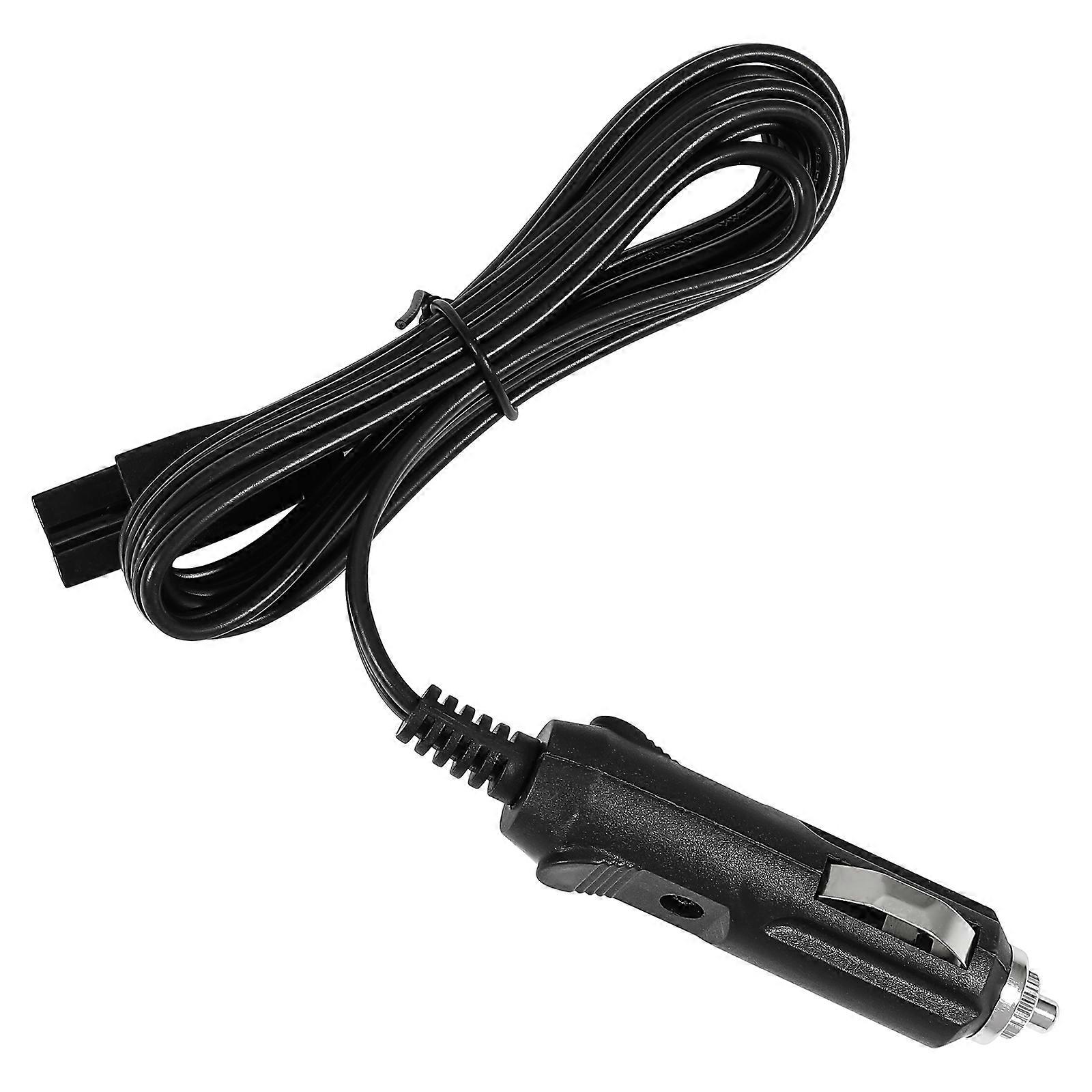 Portable Refrigerator Plug Power Extension Cable Black 1Set For Car Fridge Ensuring Stable Current During Driving Experience