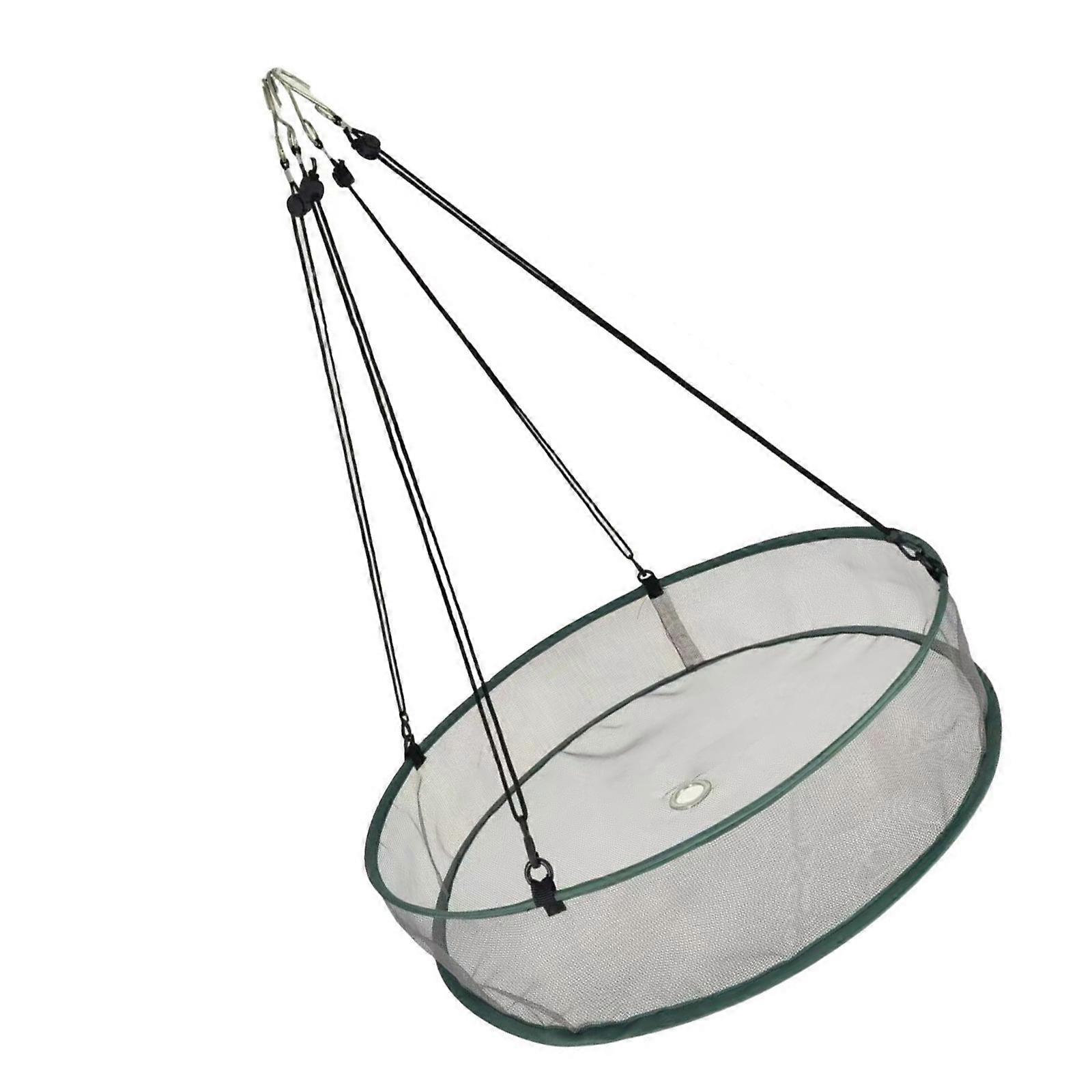 Easy Install Bird Food Collector Net for Under Feeders Detachable Cleaning Hanging Design Bird Food Catcher Tray Gray