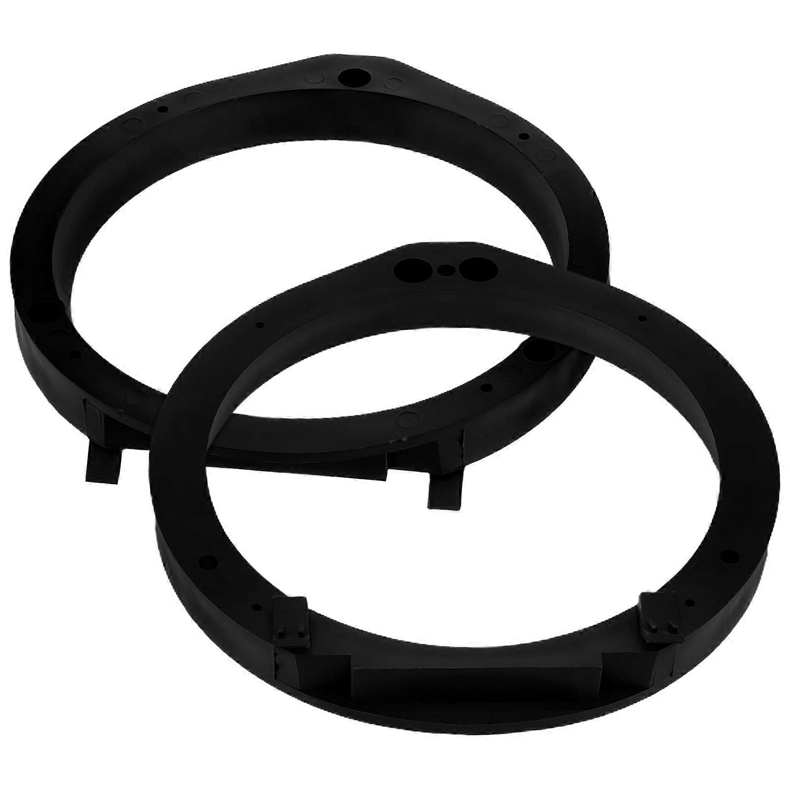 Front Speaker Mounting Spacer Rings Adapter for Car Audio Upgrade – Fit for Enhanced Sound Quality
