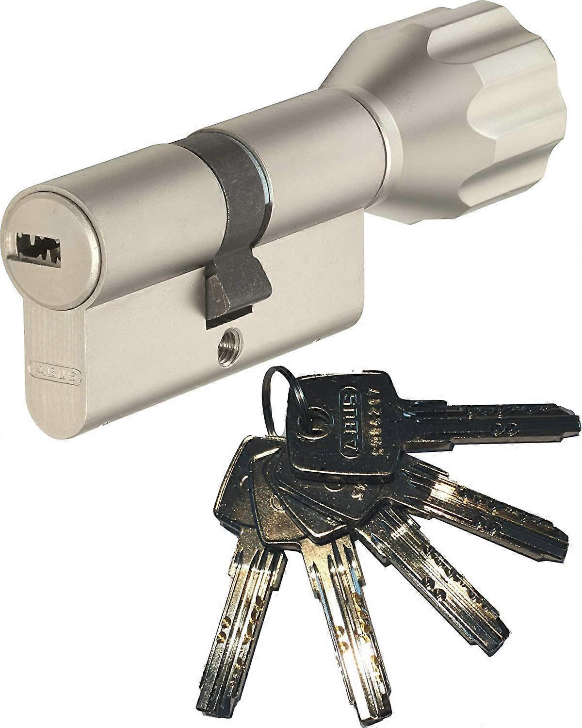 EC550 Profile Knob Cylinder 55/45 mm with 5 Keys, High-Security Lock, Suitable for Standard Doors