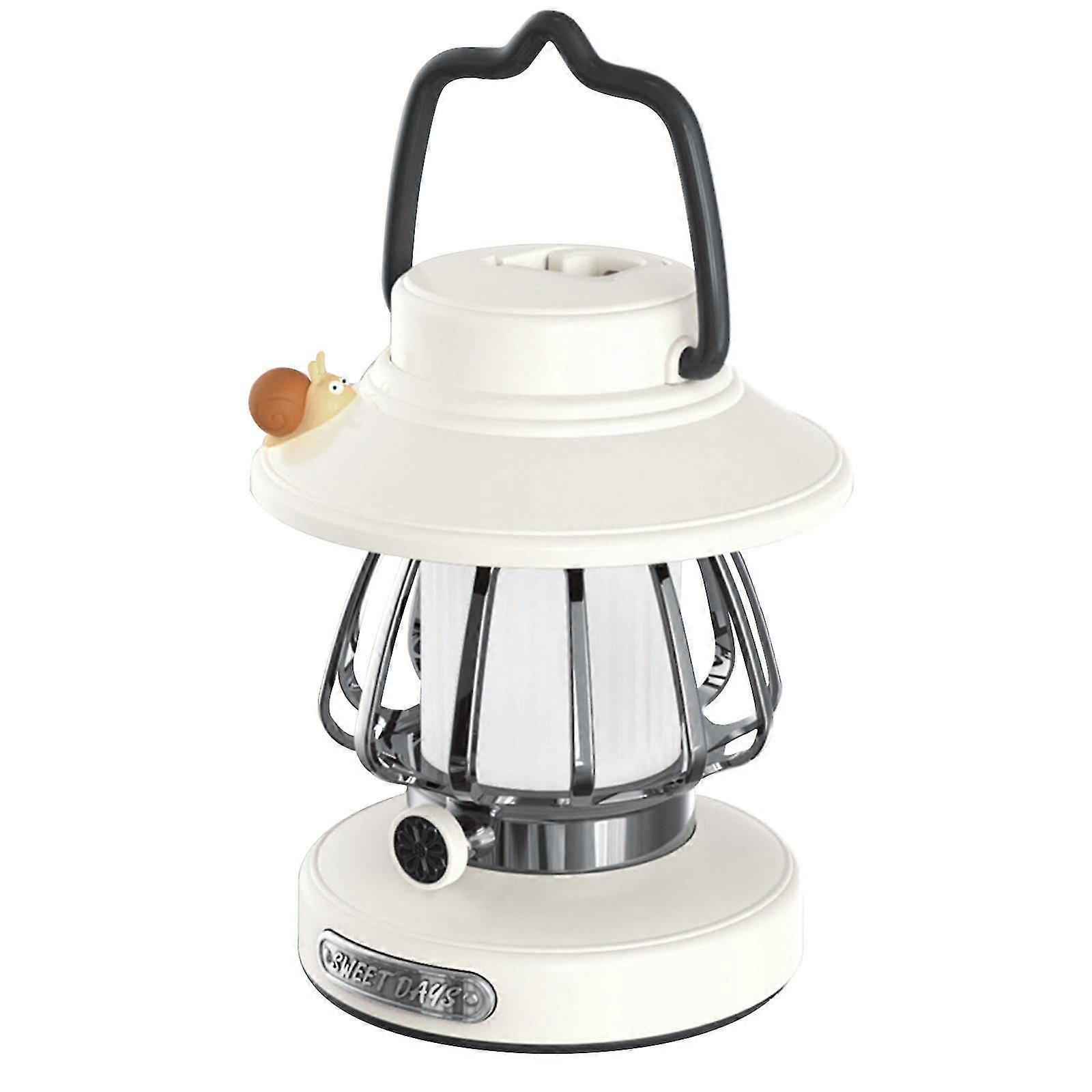 Led Portable Camping Torch Rechargeable Lantern Night Light Tent Lamp