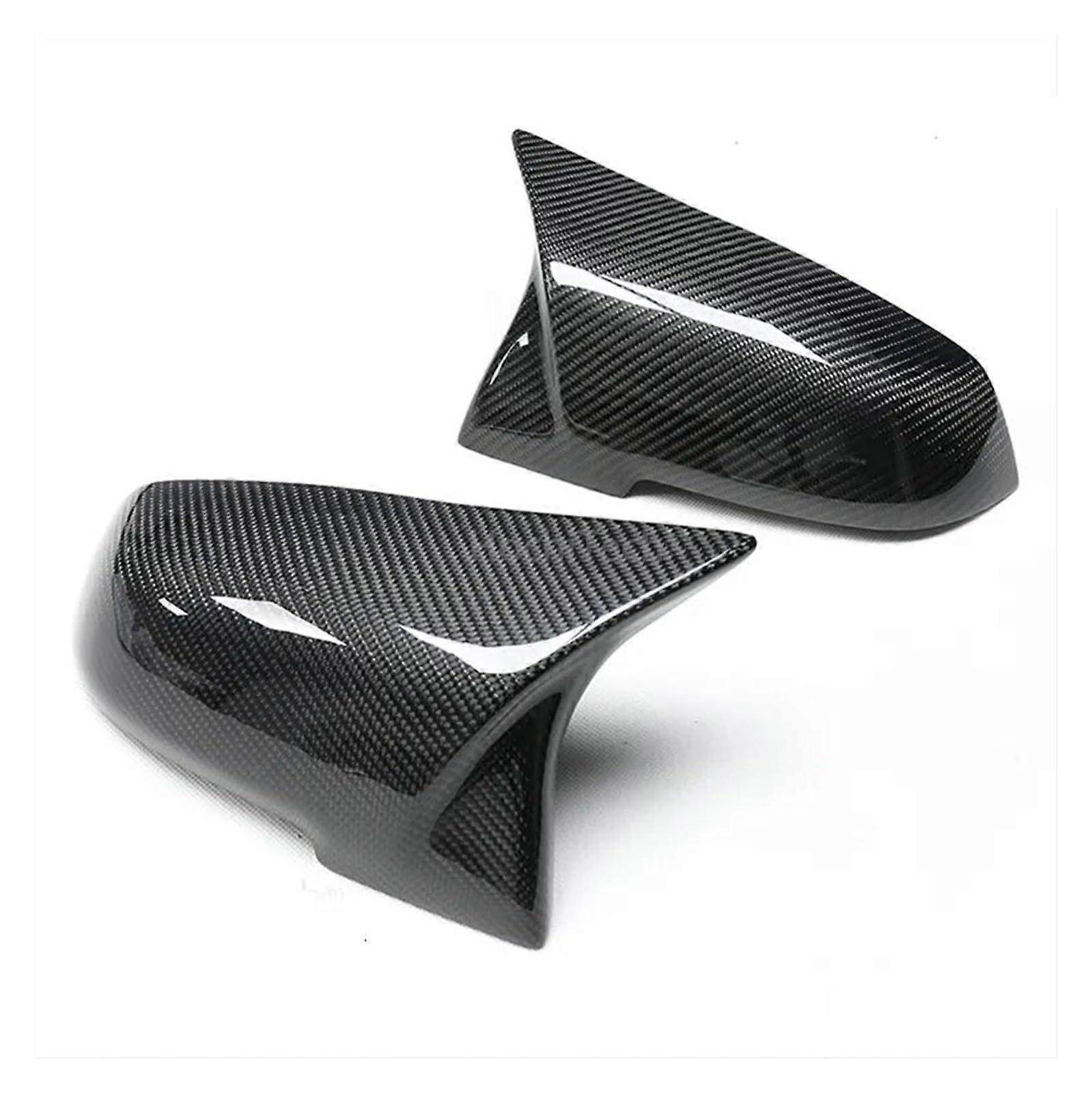 Mirror Cover Caps For 1 2 3 4 Series M3 M4 F20 F30 F32 F36 2012UP (Bright Black)