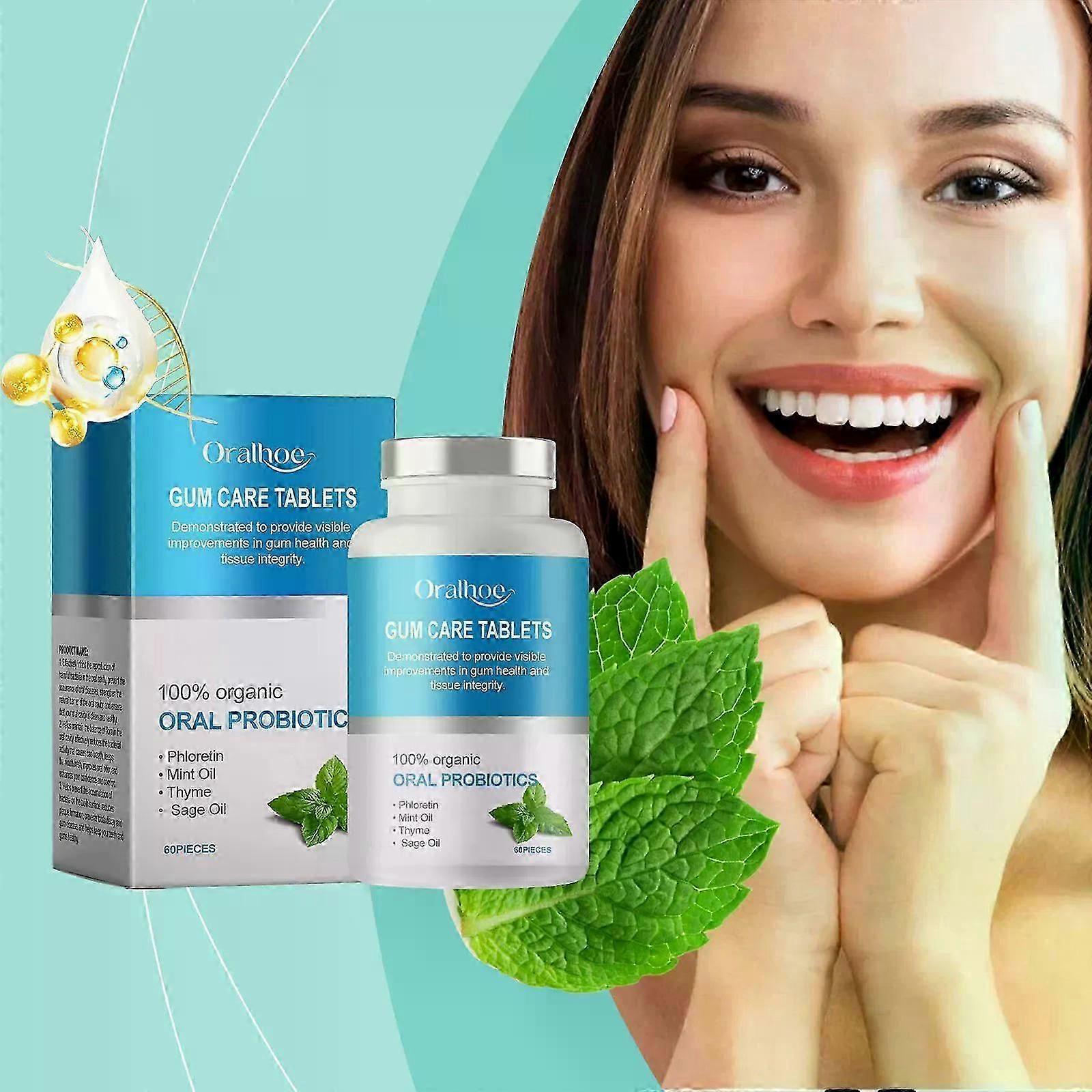 Toothbrush Tablets Toothpaste Tablets Toothpaste Tablets Solid Toothpaste Natural Foaming Fresh Breath Travel-friendly Lemon Mint Flavour Approximatel