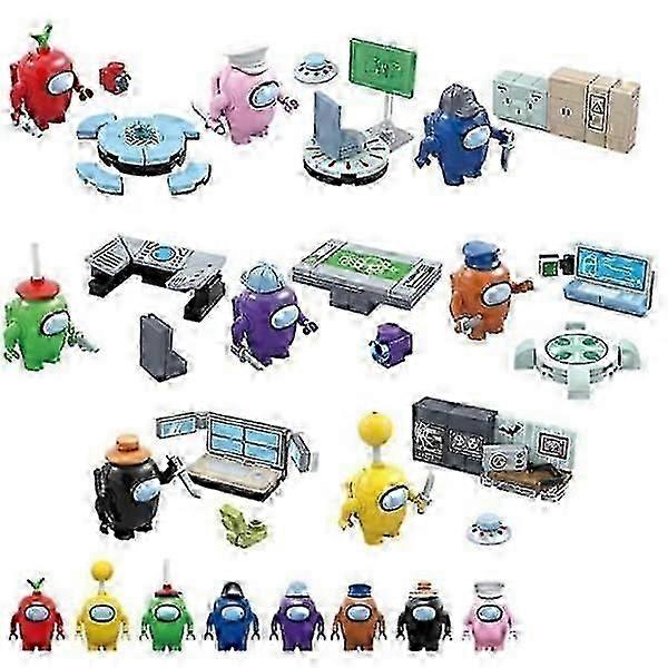 2025 Among Us Figures Building Blocks - 8 Model