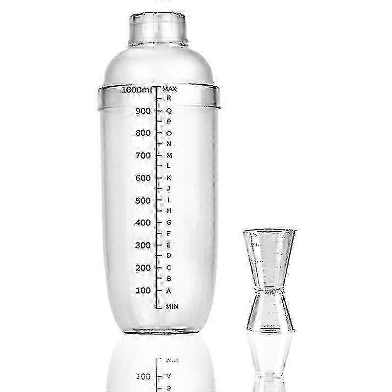 33oz/1000cc Professional Shaker Set for Mixing Cocktails & Bar Drinks - Essential Bartending Tool Kit