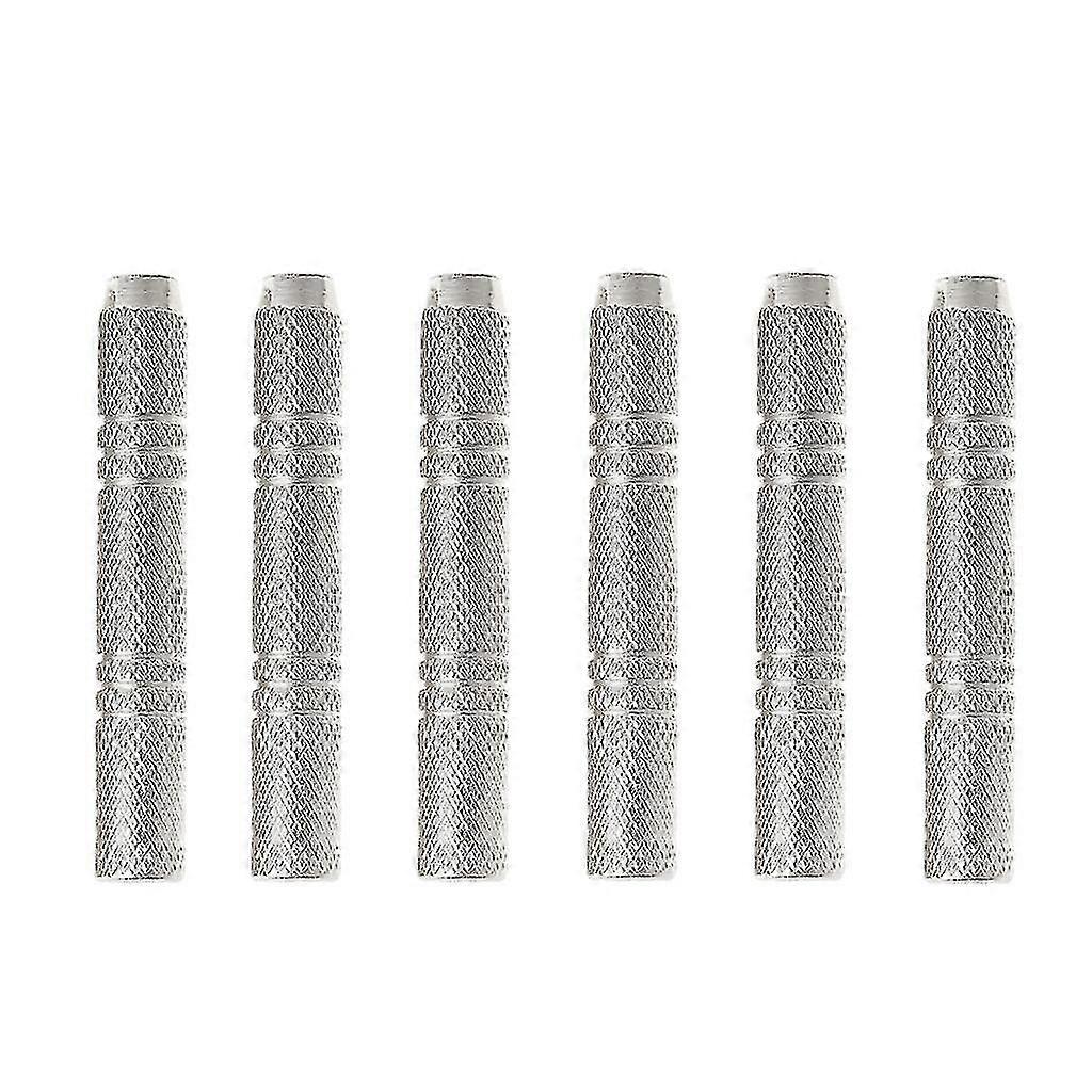 Dart Barrel 6 Pcs, Nylon/Steel Darts Tip with 47mm Length, 12g Weight, 2ba Thread - Professional Dart Accessory Set