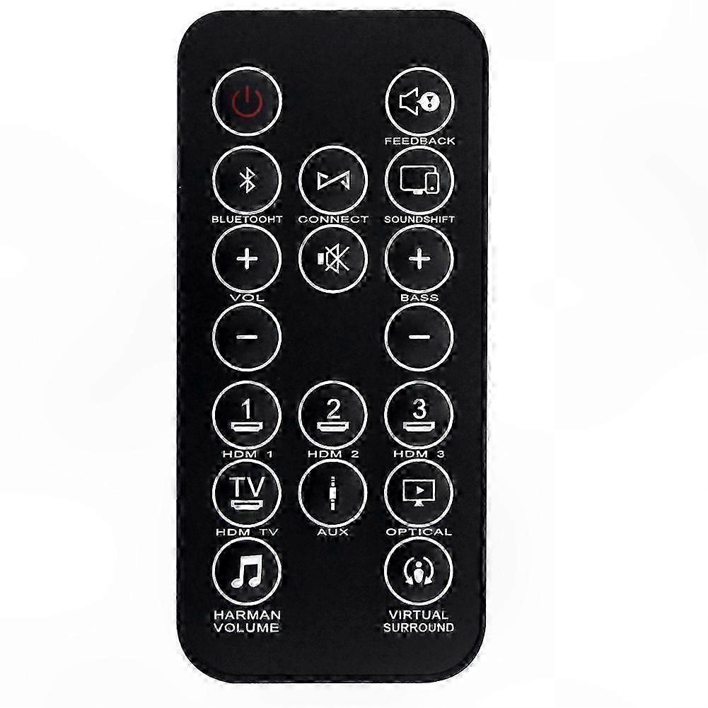 4K Ultra-HD Soundbar with Enhanced o and Remote Control Replacement