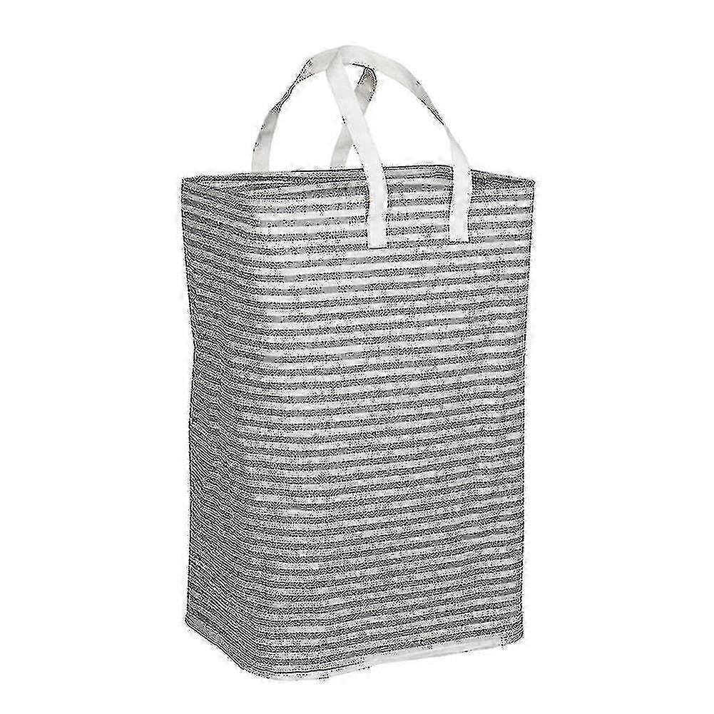 Laundry Baskets, Freestanding Laundry Hamper With Long Gray -