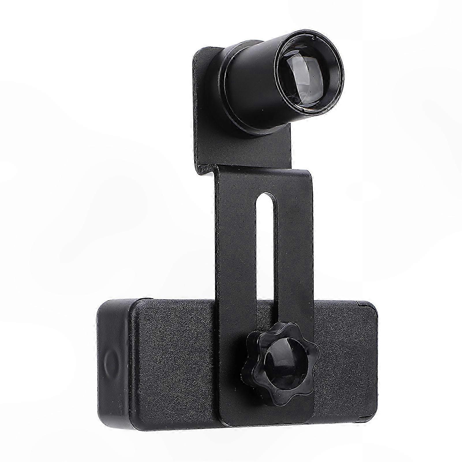 23.2mm Microscope Eyepiece Adapter for Smartphone Camera, 12.5X Magnification Lens Accessory Compatible with Cell Phones