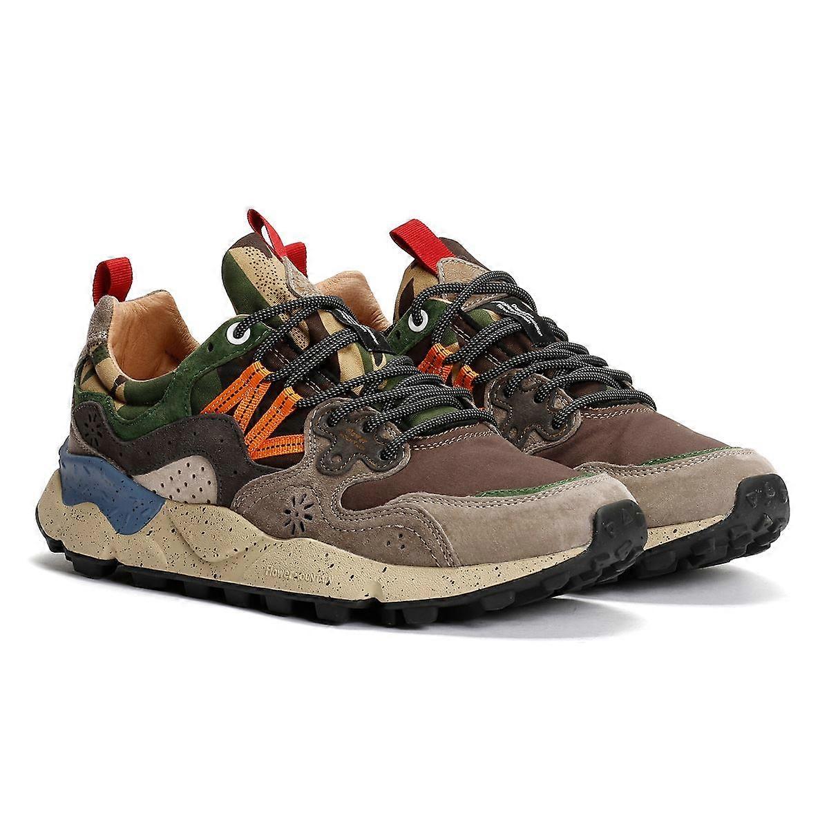 Flower Mountain Yamano 3 Men's Brown/Grey Trainers