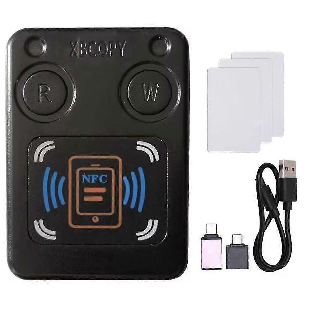 NFC RFID Smart Chip Card Reader Copier+3XUID Card