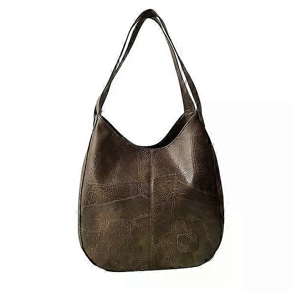 Ladies' handbag, single piece, solid color, large capacity and durable