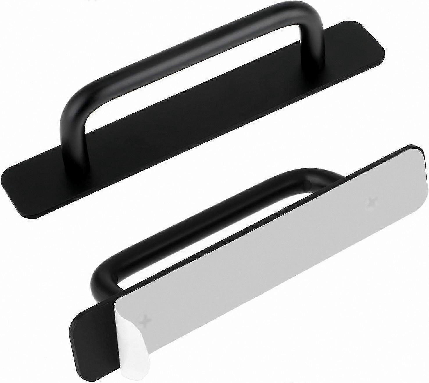 Sliding Door Handles 2 Pack, Easy Install Closet Hardware with Adhesive
