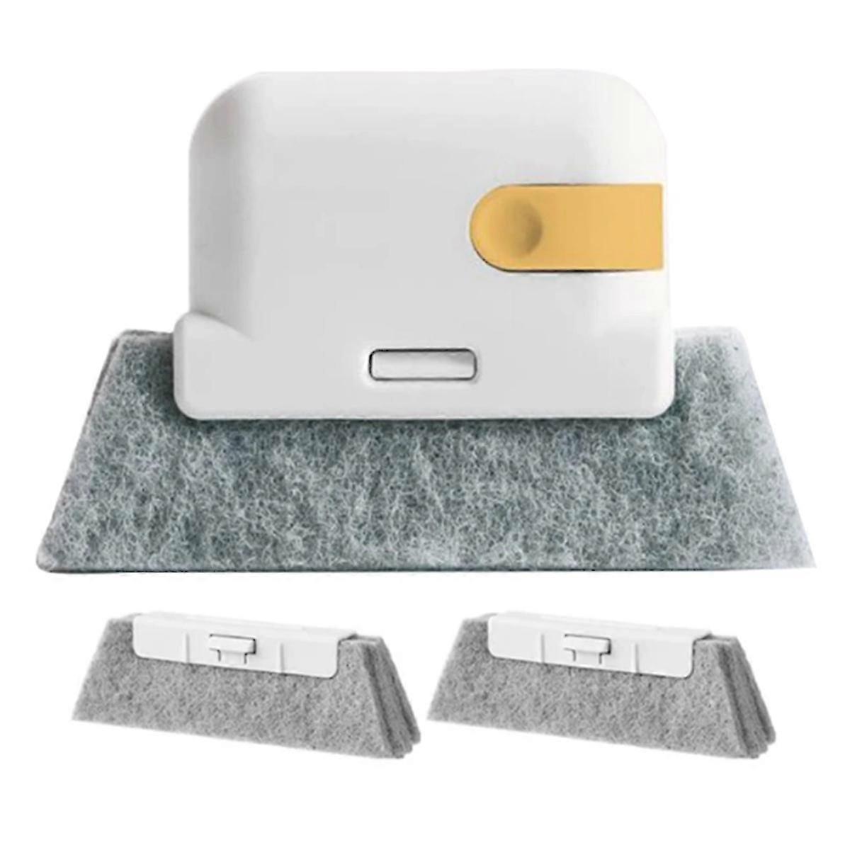 Yellow-Window Cleaning Brush