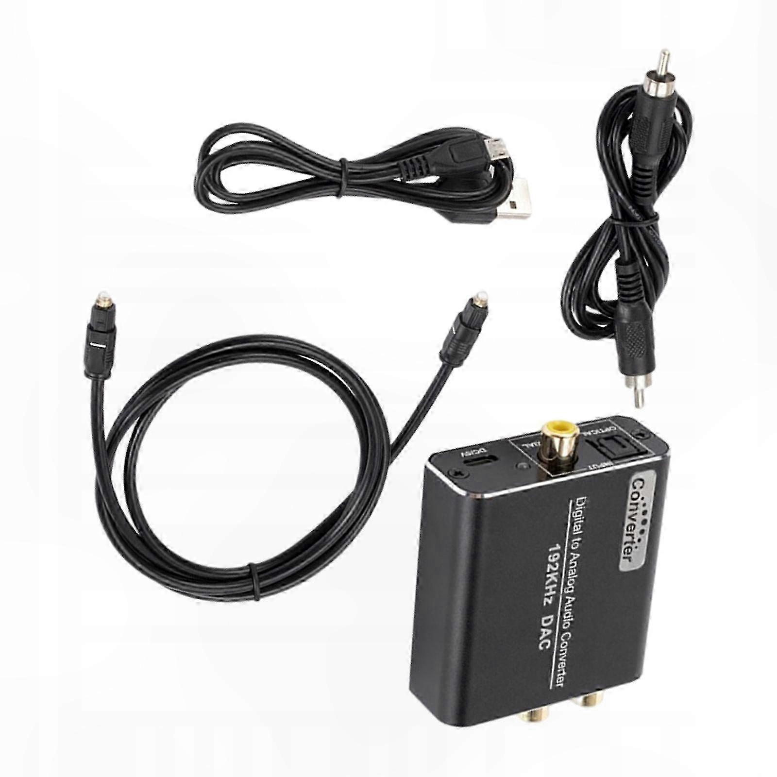 o Converter Digital to Analog 192kHz DAC for Home Stereo Systems