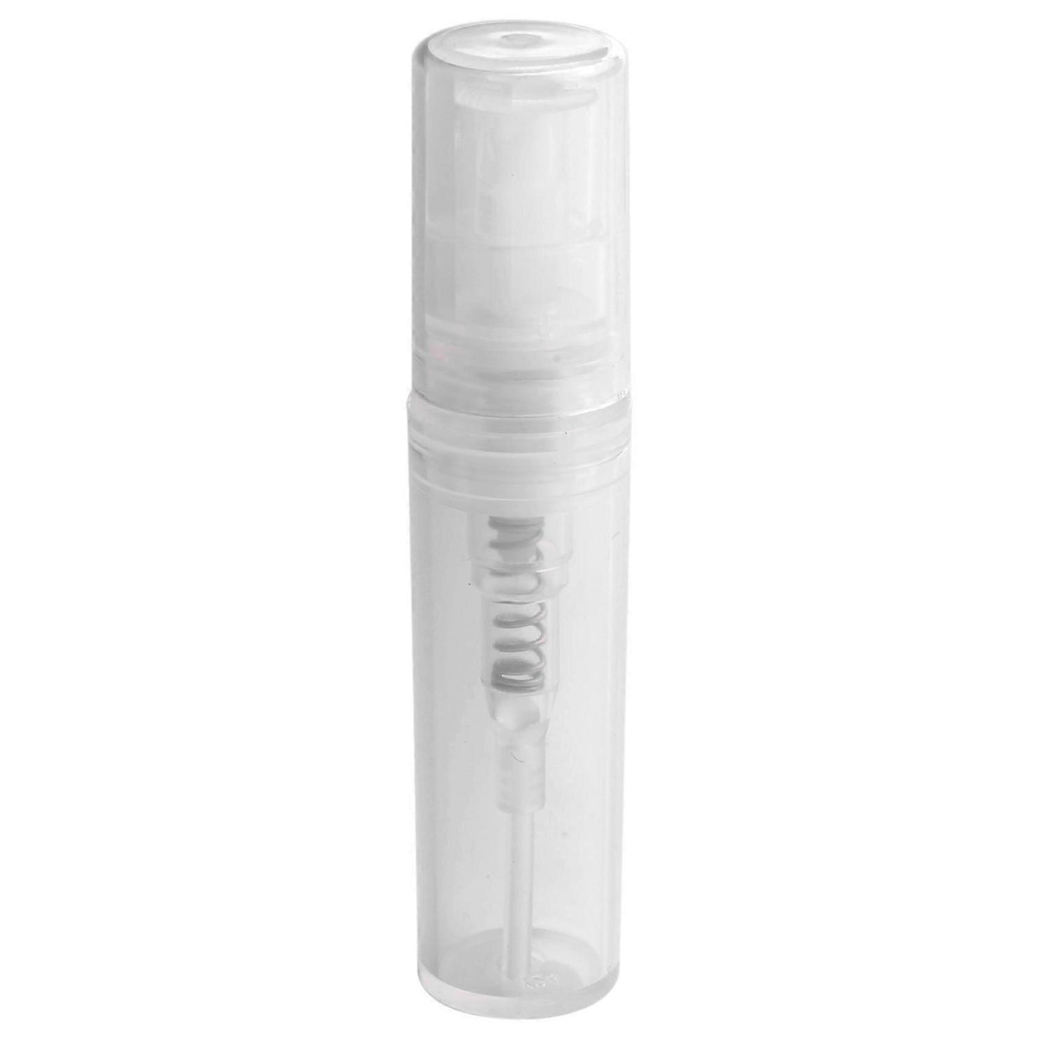 50 x 2ml Travel Bottle Empty Transparent Perfume Atomizer