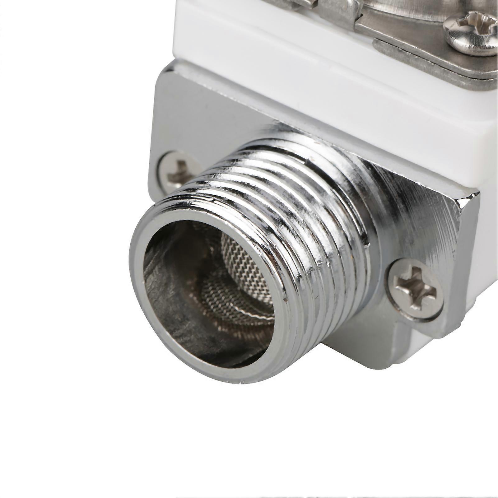 Durable White 1/2" Plastic 4.5V Pulse Solenoid Valve Accessory