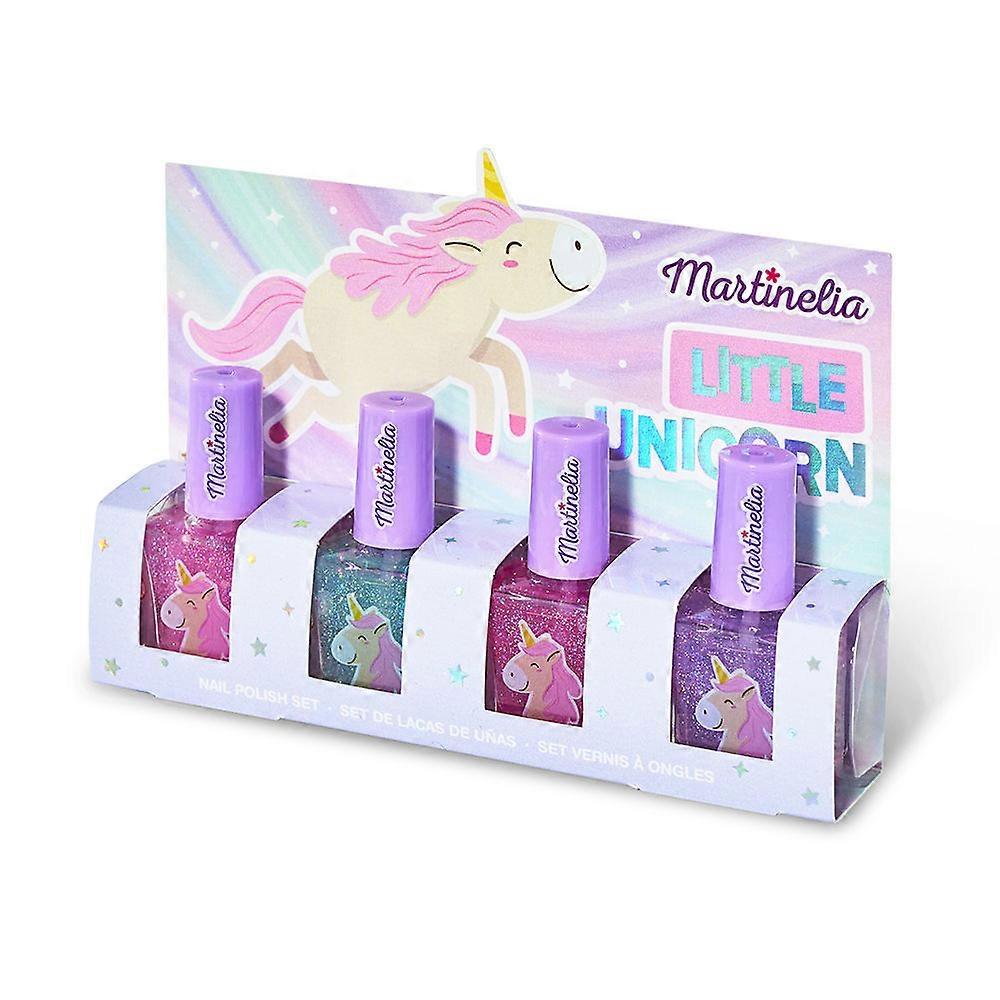MARTINELIA LITTLE UNICORN NAIL POLISH set of 4 pcs