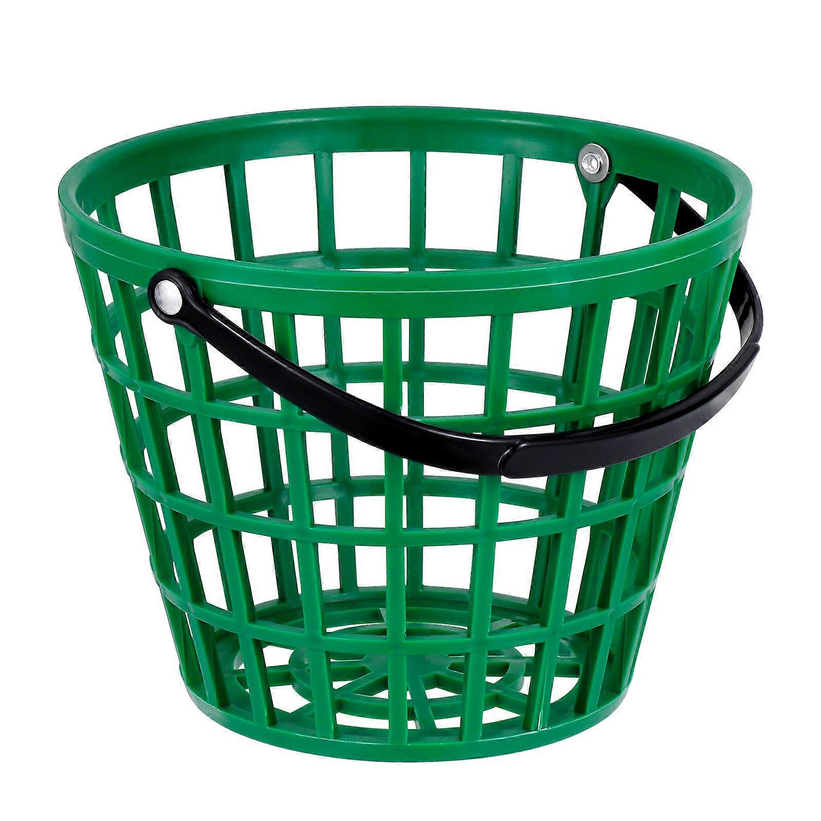 Golfball Container Collector with Handle Besportble Ball Basket 50 Balls