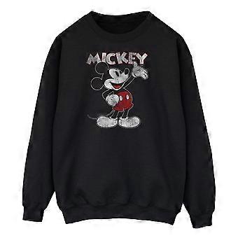 Disney Herren präsentiert Mickey Mouse Sweatshirt