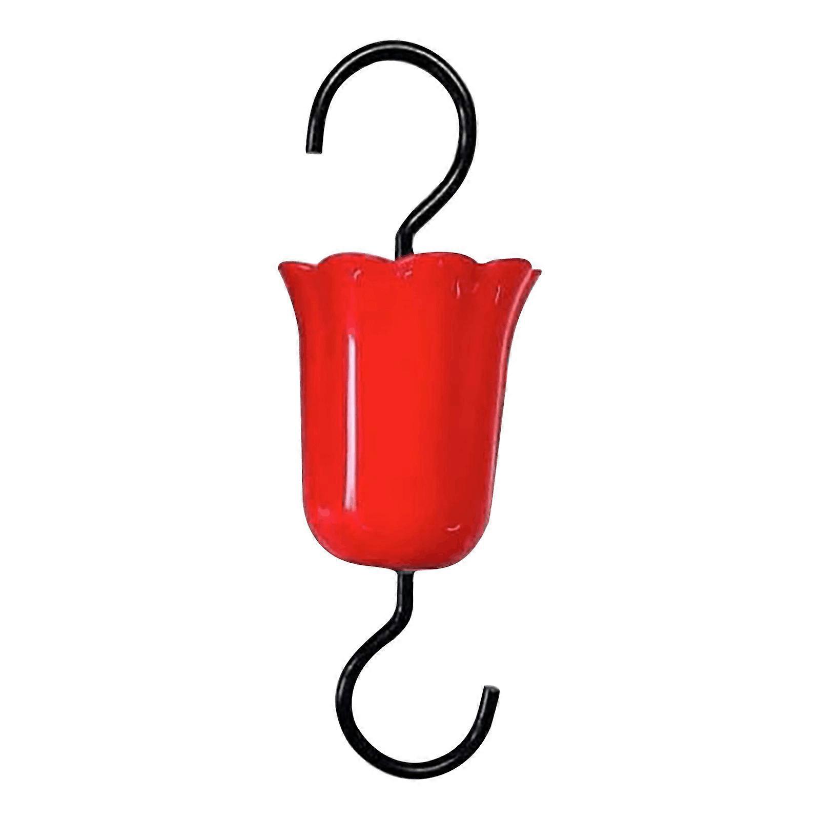 Moat Guard for Hummingbird Feeders, 8 Pack Accessory Hooks with 4 Large Hooks & 4 Brushes for Outdoor Flower Nectar Feeders