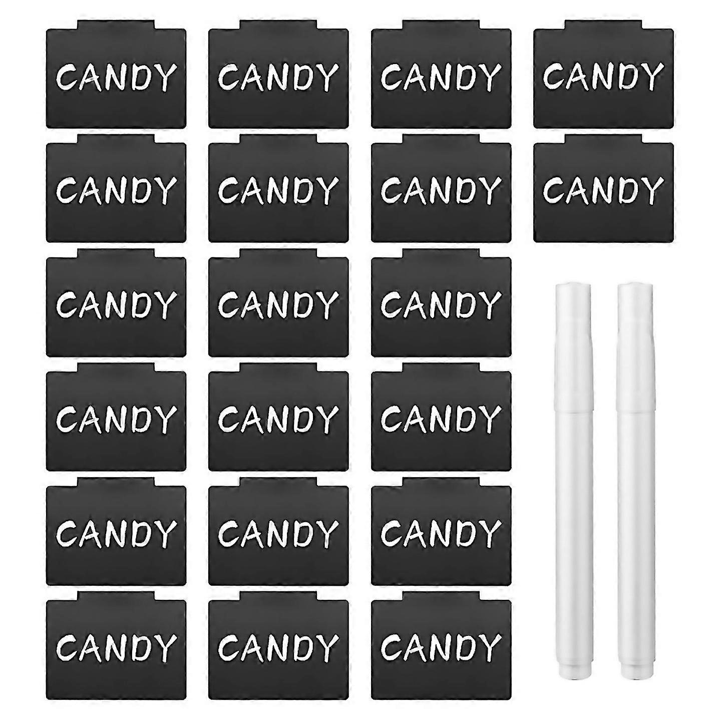 For Basket Labels Clip On For Storage Bin Plastic Removable Basket 22pcs