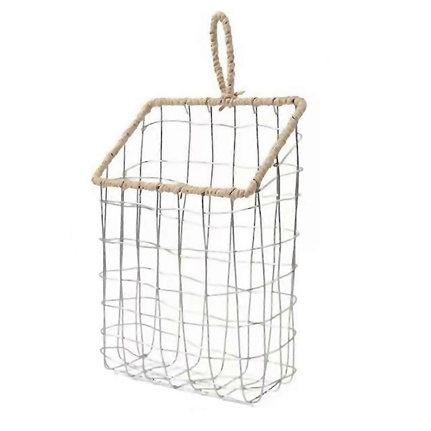 For Wrought Iron Wall Hanging Type Wall Bookshelf Storage