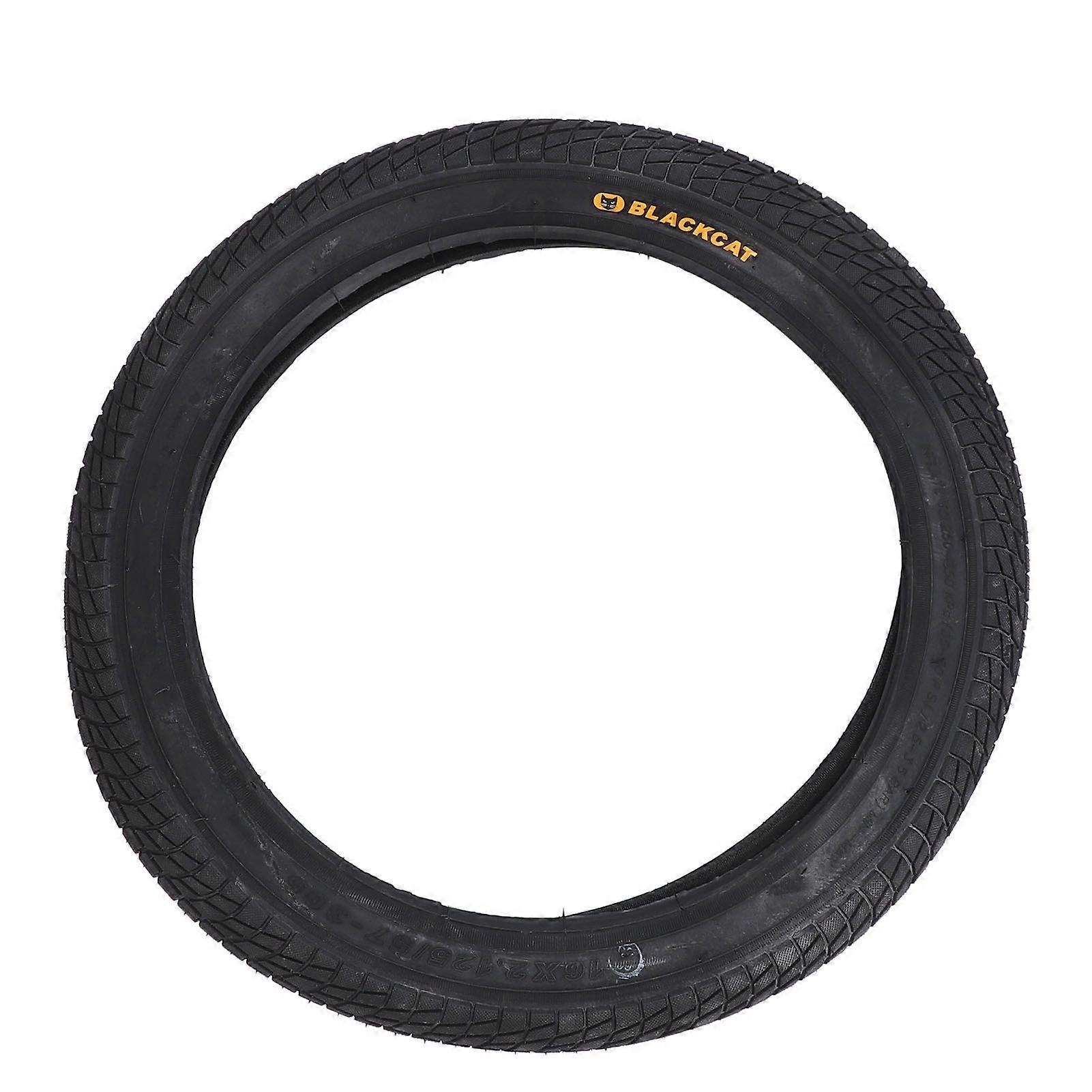 16 X 2.125/57305 Bike Outer Tire Rubber Enhance Traction Folding Bike Replacement Outer Tire Superb Grip