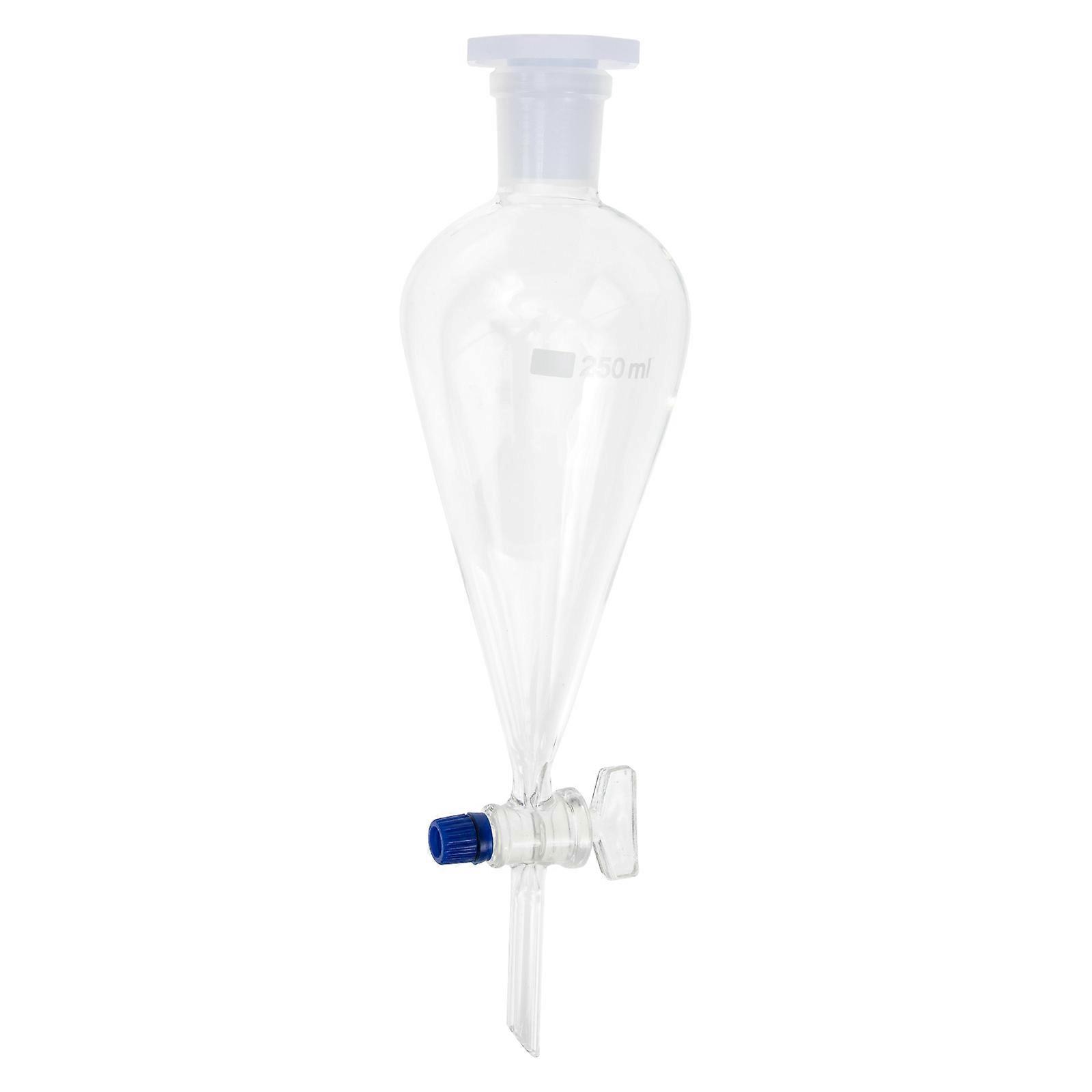 Glass Separation Funnel Laboratory Separatory Funnel Borosilicate Glass for