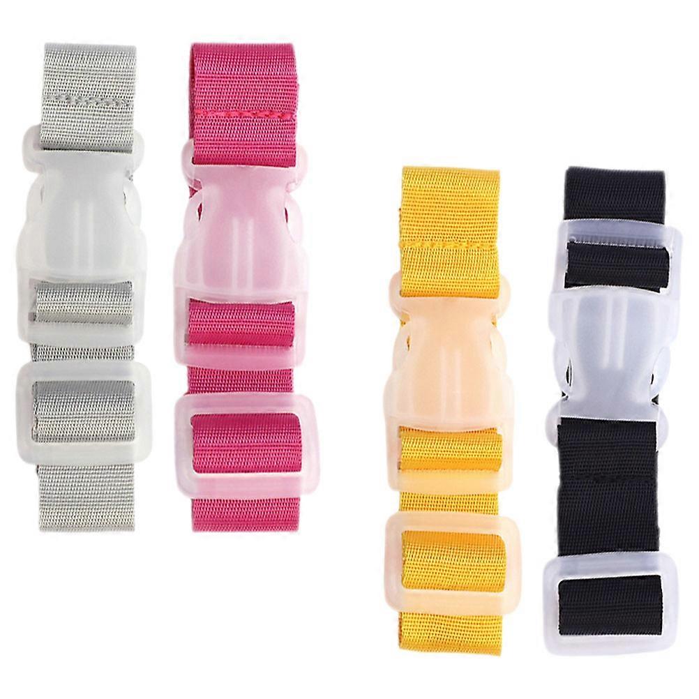 Durable Luggage Straps Buckle Straps for Binding Use 16Pcs Lightweight Plastic