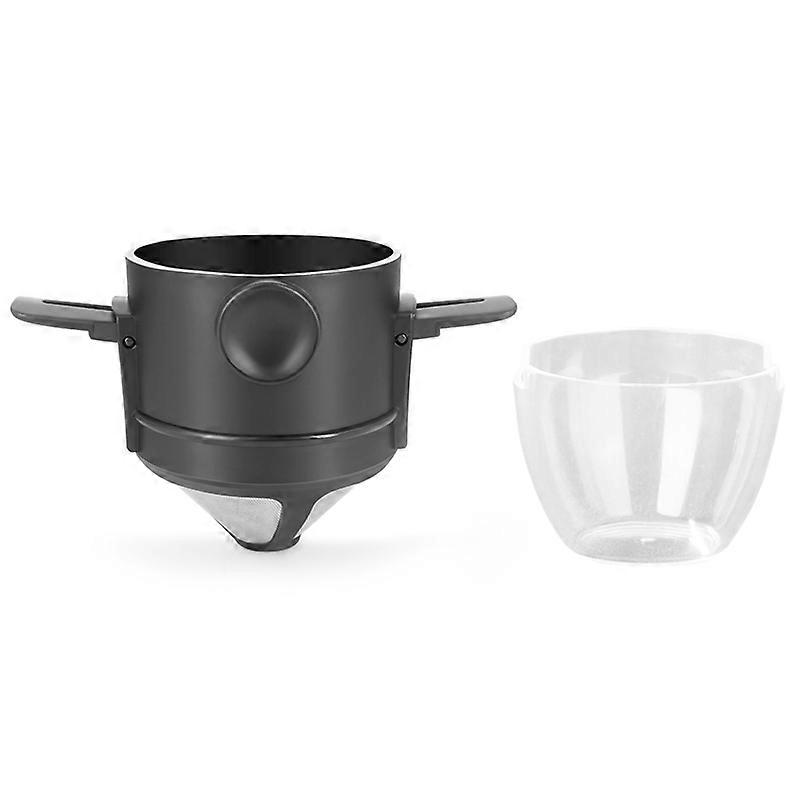 Folding Coffee Filter Telescopic Drip-Free Filter Paper Filter Cup