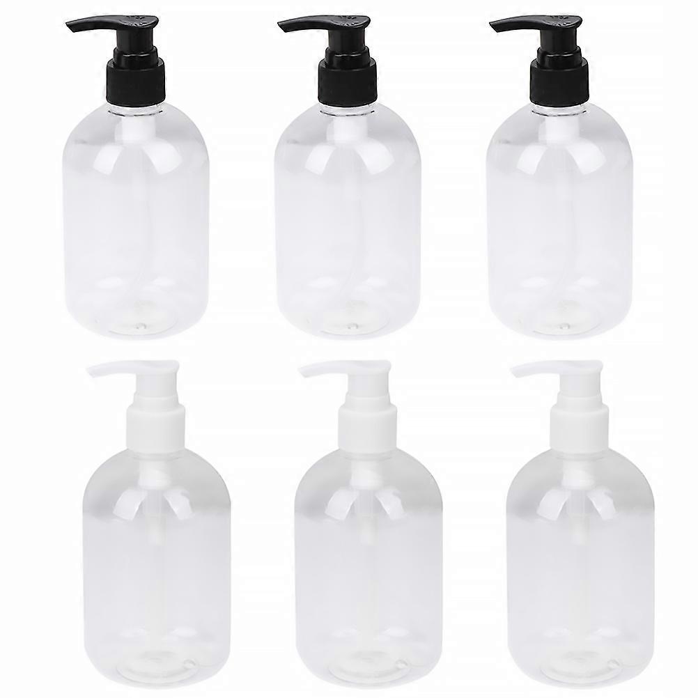 Assorted Color Lotion Bottle Useful Shower Gel Container for Storage 12Pcs