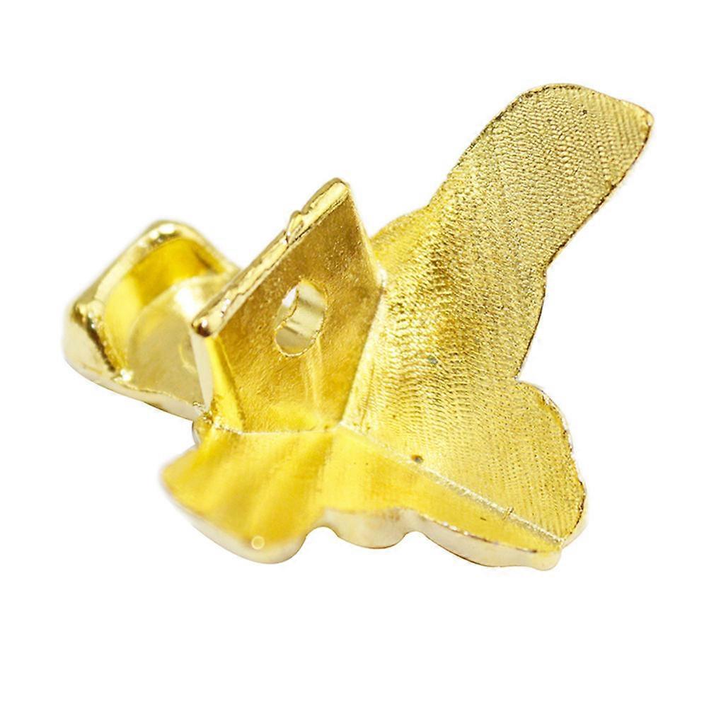 Sofa Support Legs Alloy Box Foot for Furniture Use 8Pcs Golden Rose