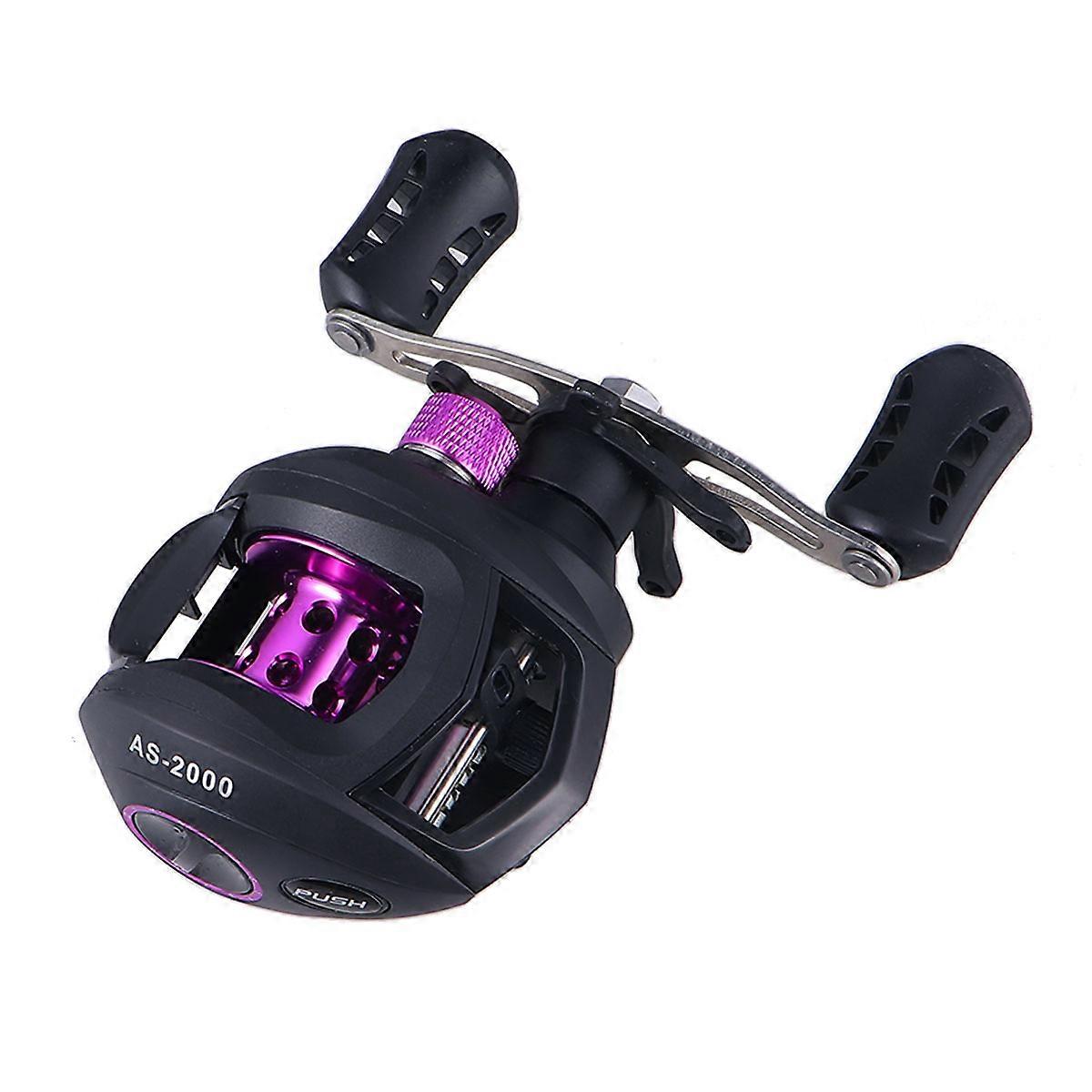 Fish Baitcasting Reel Super Smooth Operation Plastic Material For Fishing Tackle 1Pack