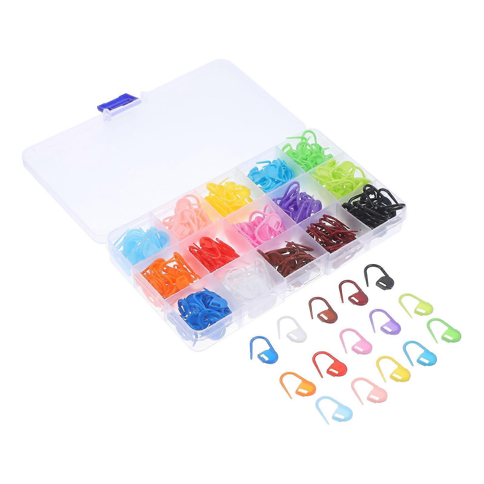 Decorative Crochet Markers for Stitching 2 Boxes of Clips