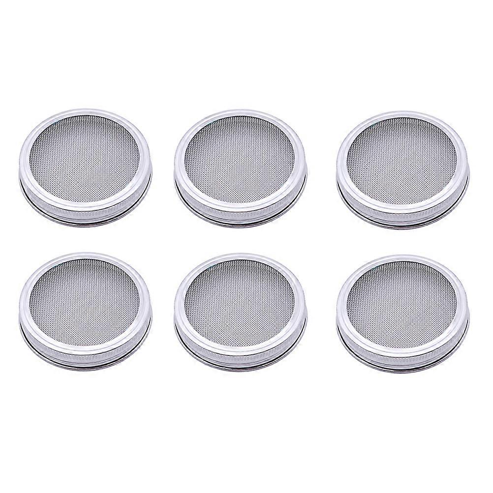 Sprouting Screen Stainless Steel Lids for Seed Sprouting for Mason Jars 12Pcs