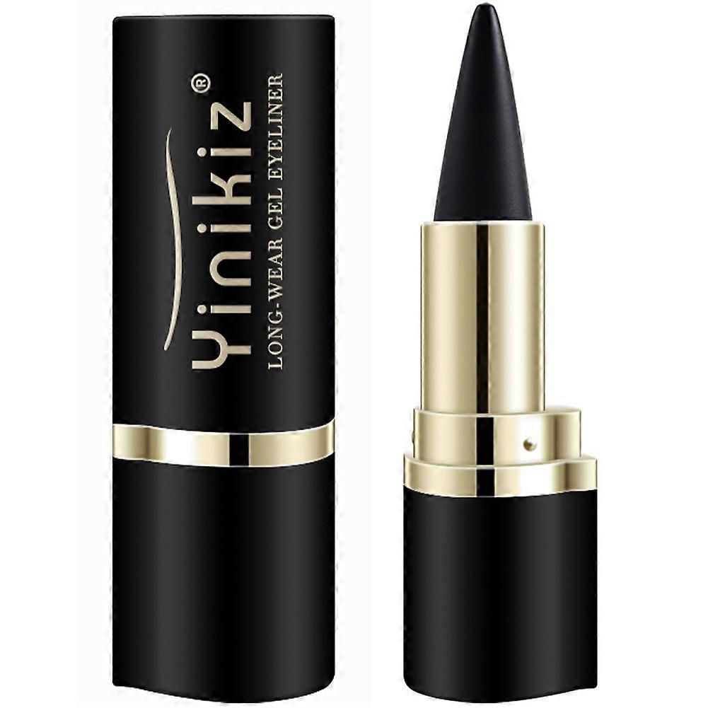 Matte zwarte eyeliner pen is opvallend, makkelijk te kleuren, vlekt niet, natuurlijk en langdurig oogmake-up 1