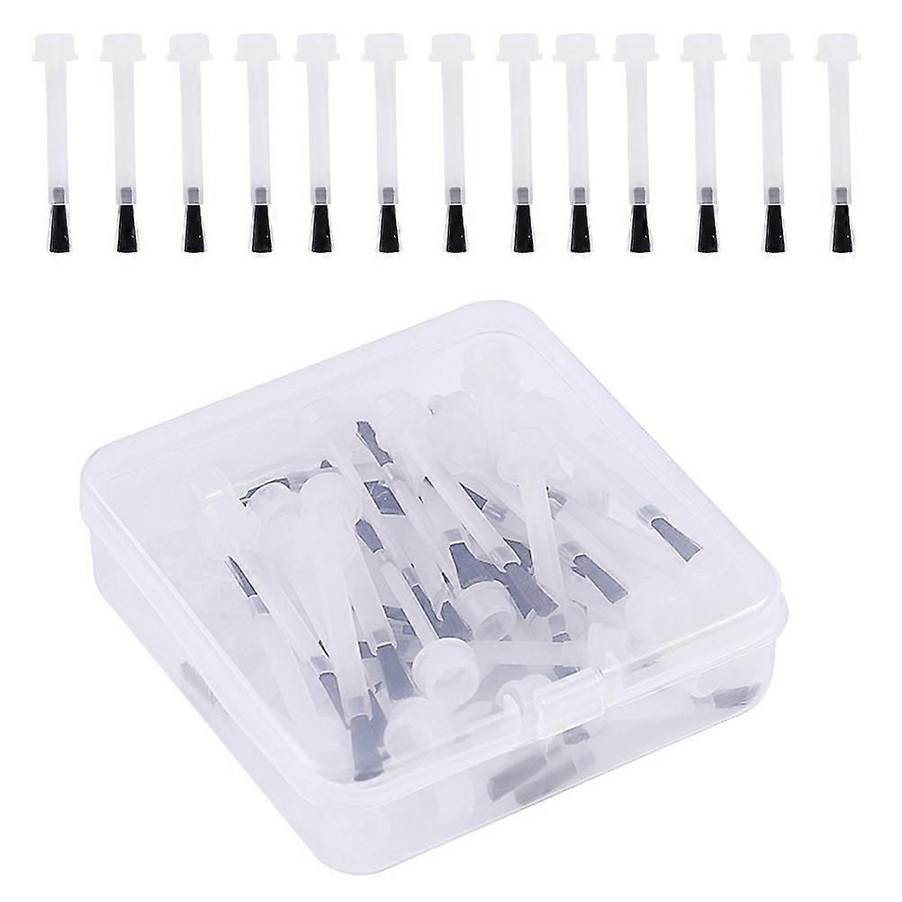 Nail Polish Brush for DIY Nail Art 200Pcs Replacement Applicators