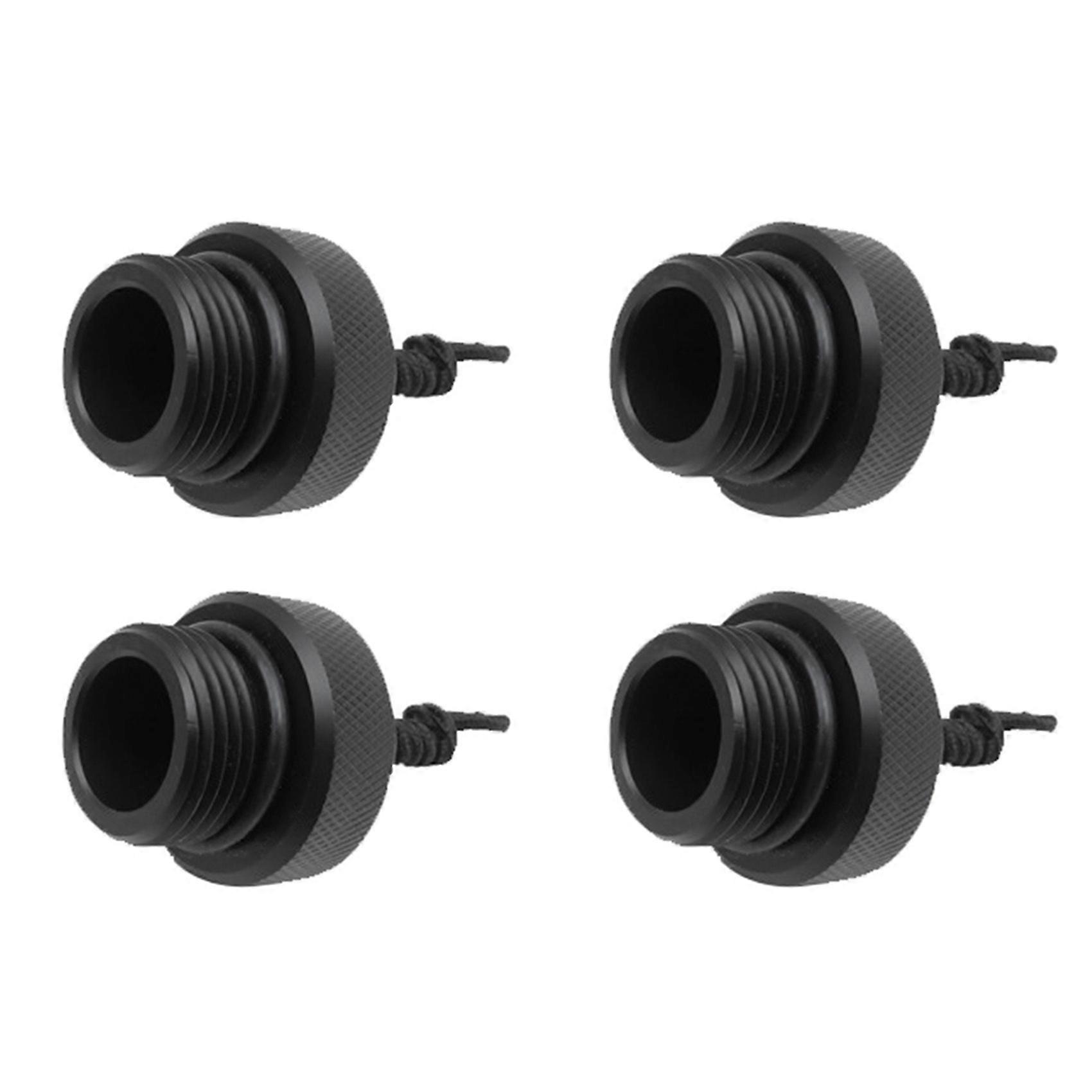 Dust Plug Attach with Rope Diving Dust Cap for Scubas Tanks Valves