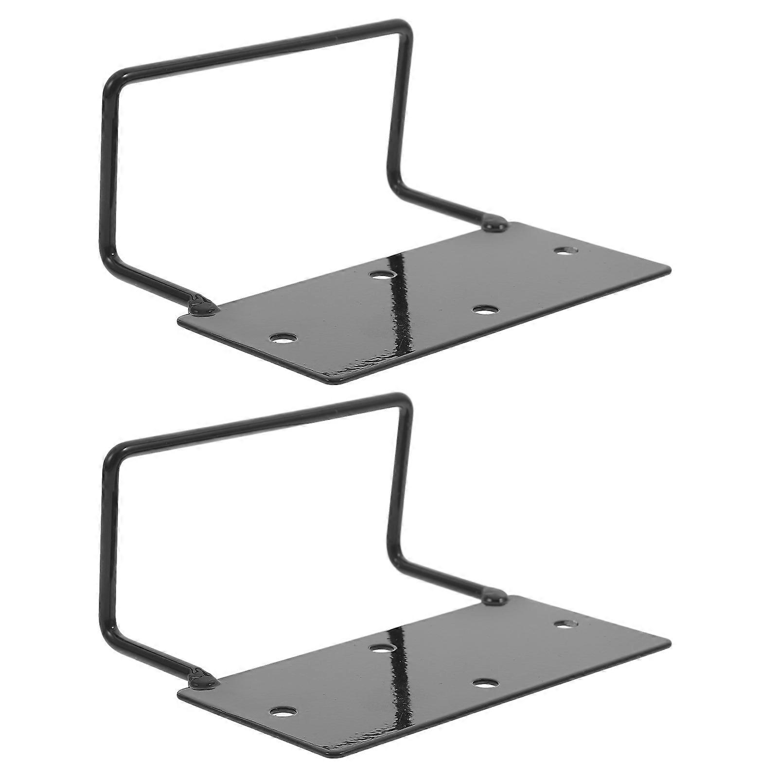 Black Mattress Baffle Iron Stopper for Bed Use 8Pcs Set