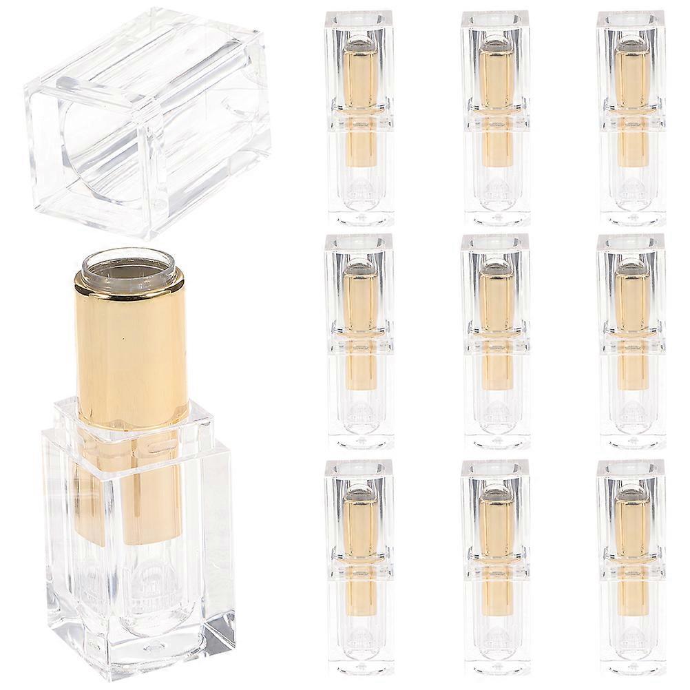 Empty Lipstick Tubes Plastic for DIY Refillable Lip Balm Lipstick 30Pcs