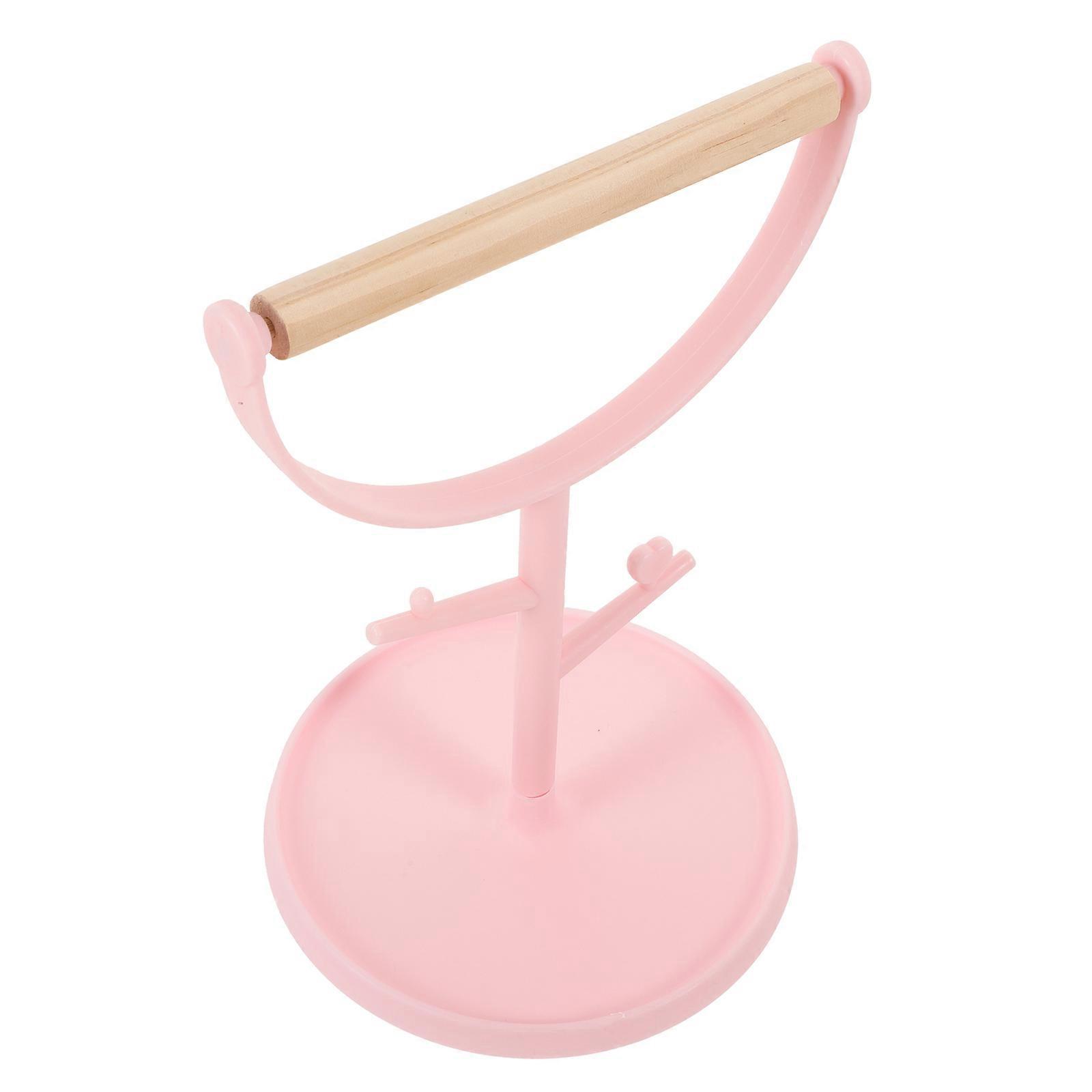 Bird Training Stand Plastic and Wood Perch for Parakeets 3Pcs