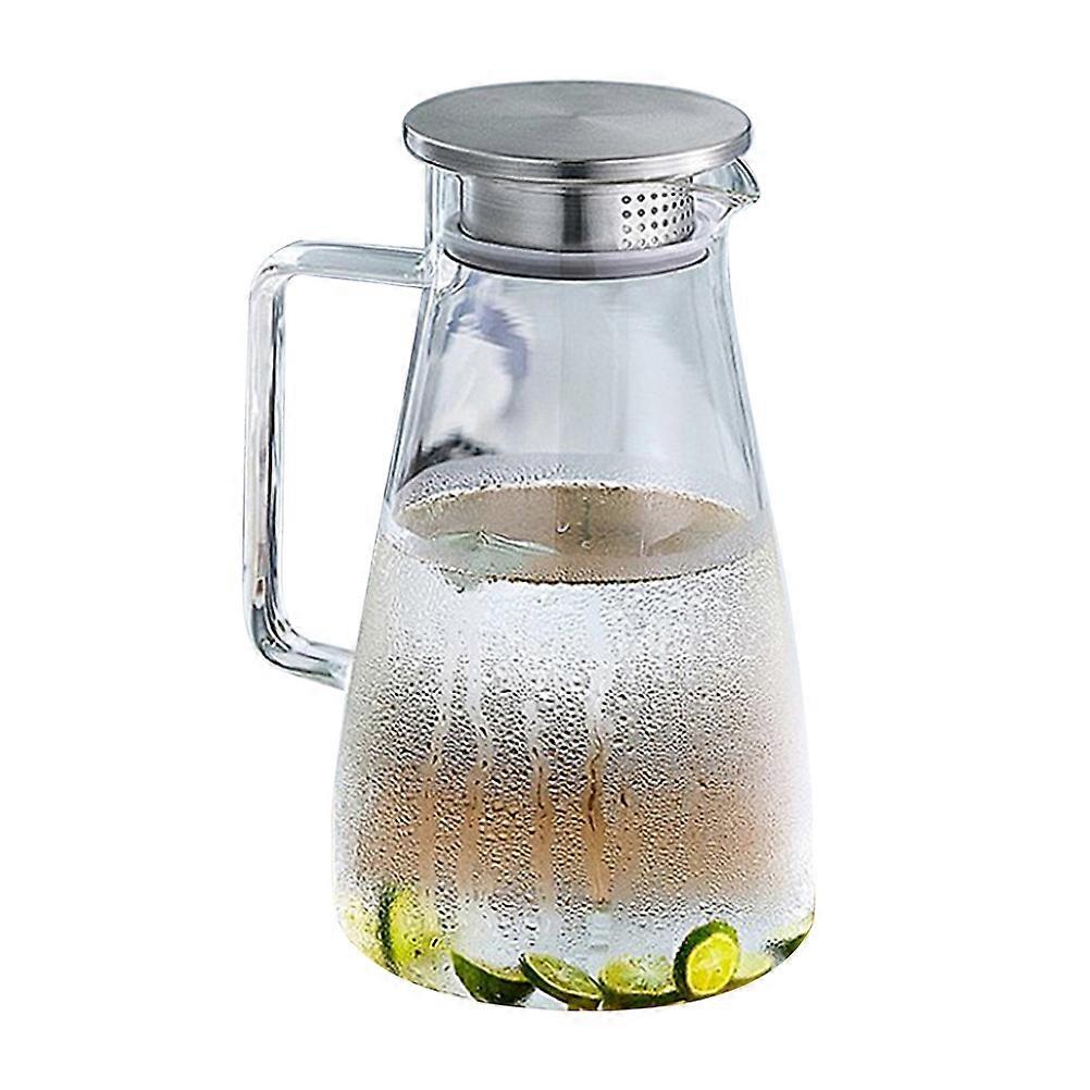 Explosion Proof Kettle Glass Tea Pitcher for Use 3Pcs