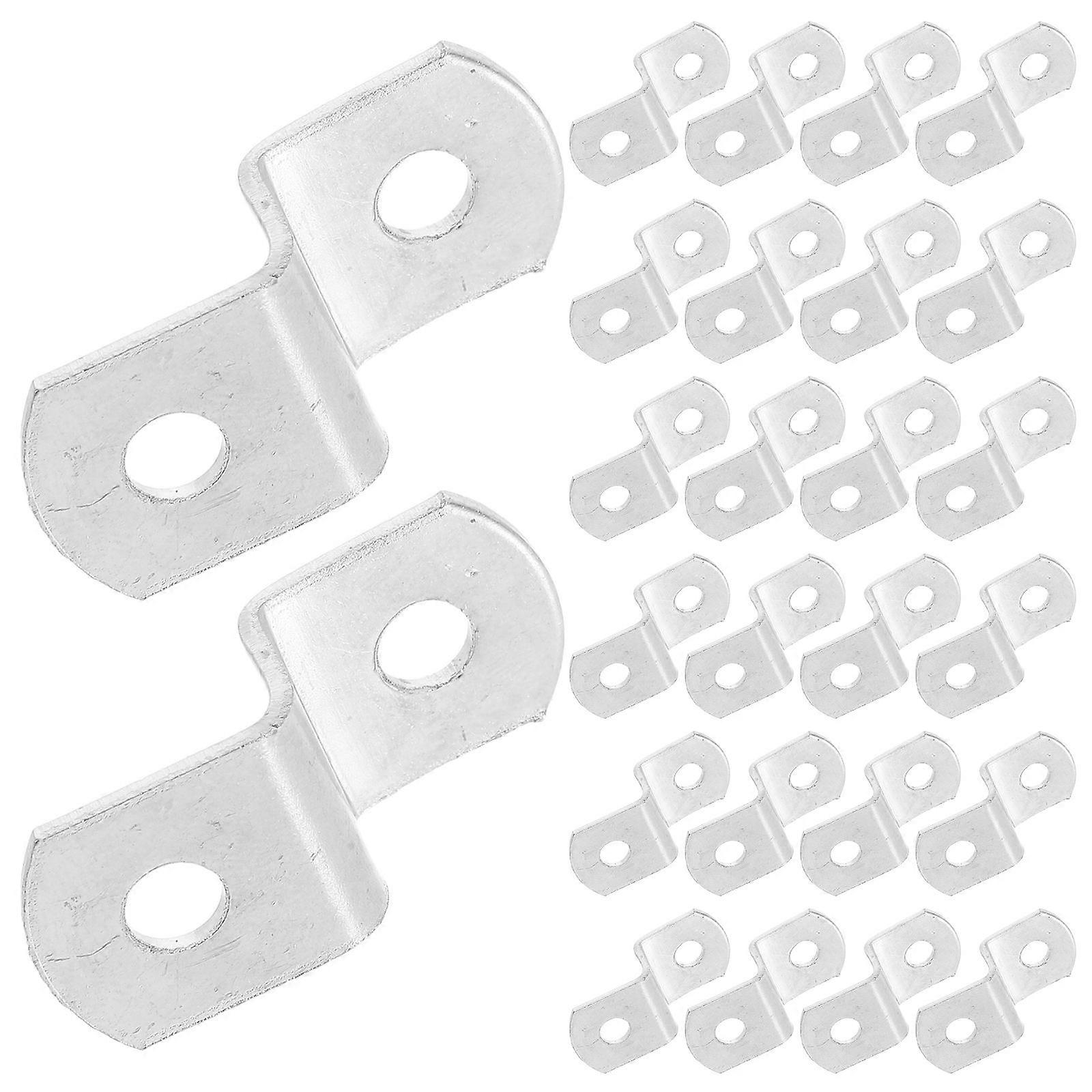 Picture Frame Hardware Clips for Securing Frames with 200Pcs Silver Metal Clips