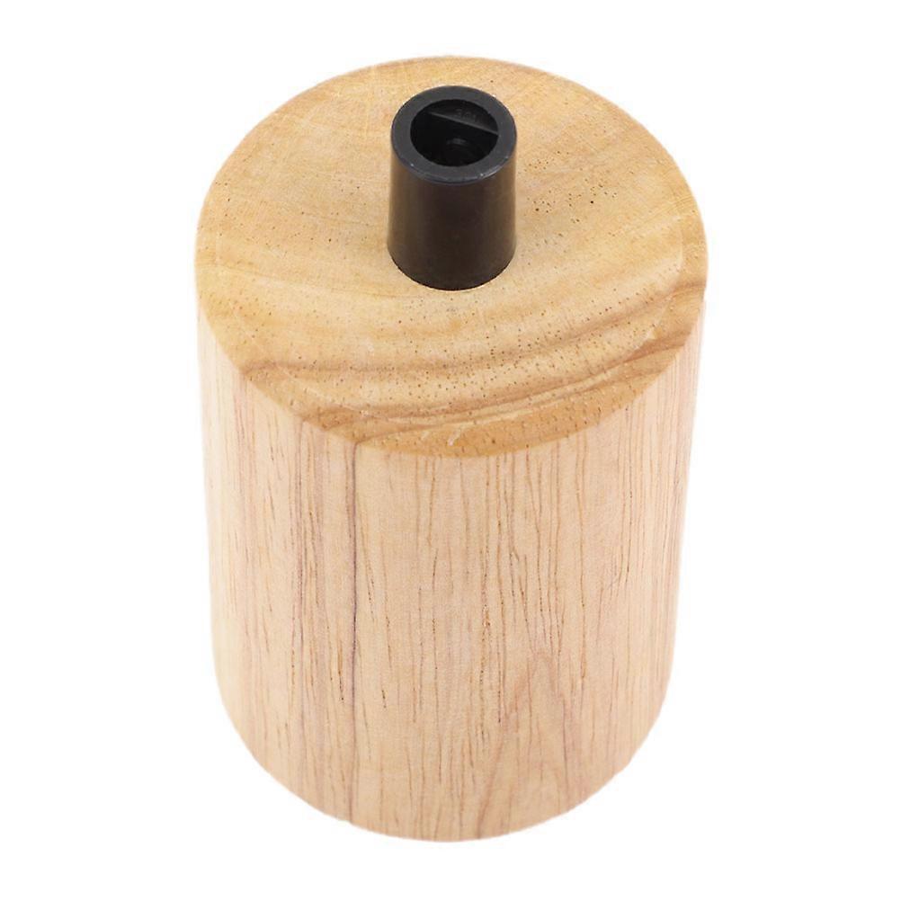 E27 Wooden Bulb Socket Lamp Base for Lamp Use 8Pcs Creative Design