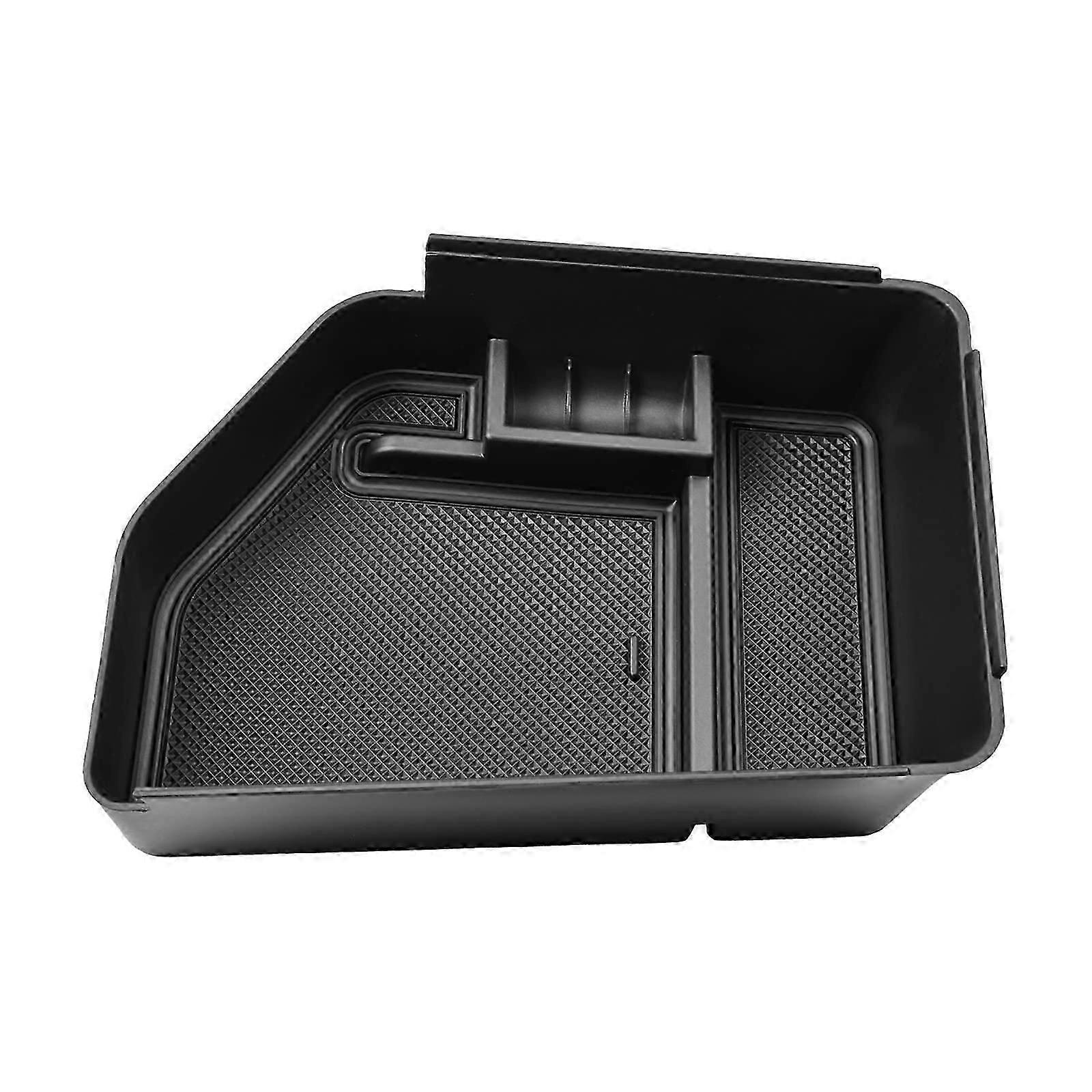Kia EV6 Center Console Organizer 2022 Model Armrest Storage Box Insert Secondary Box Black