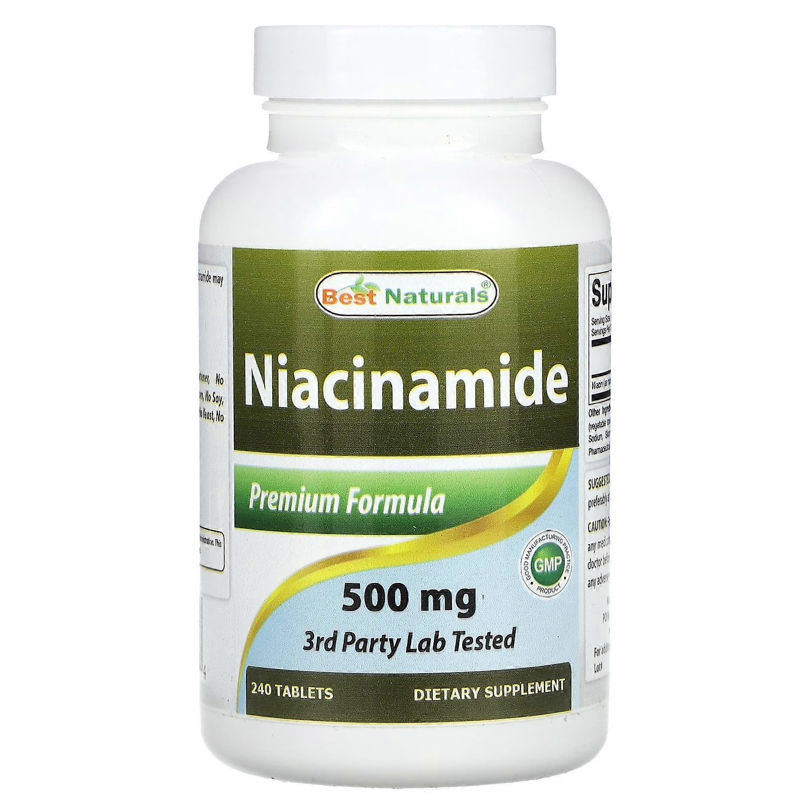 Niacinamide, 500 mg, 240  Tablets